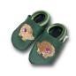 Preview: Krabbelschuhe Igel mit Flicken